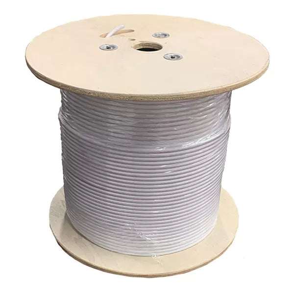 RG6 Plenum Coaxial Dual Shield Cable 1000 Ft